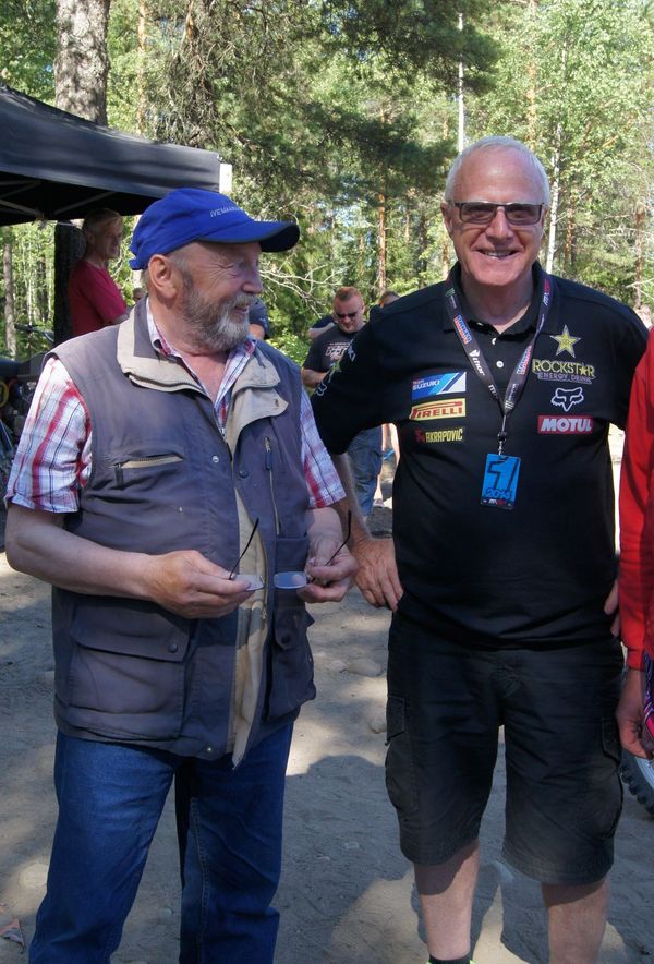 Kalevi Vehkonen ja Sylvain Geboers Hyvinkää scramble 2014
